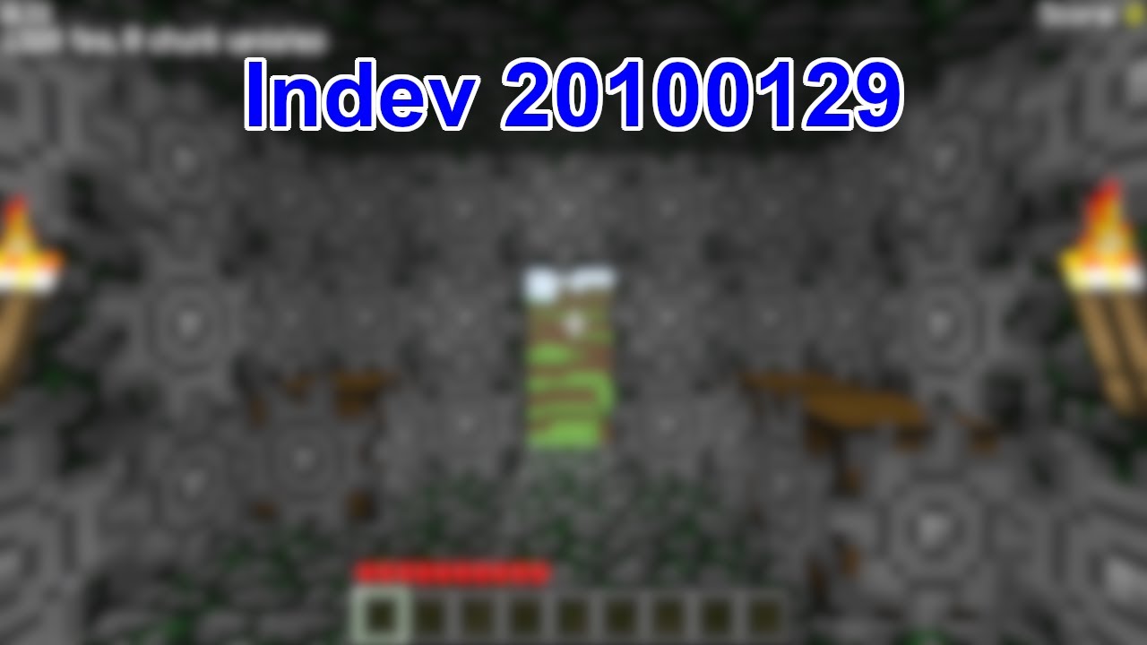 Minecraft Nostalgia - Indev 20100129