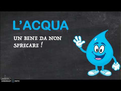 Video: Perché l'acqua è utile?