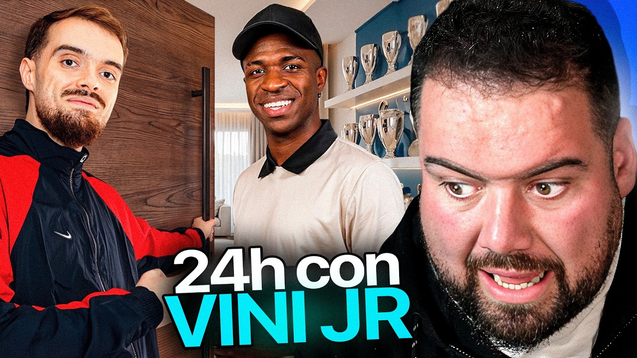 La VERDAD detrás de Vinicius Jr | 24 horas con Ibai