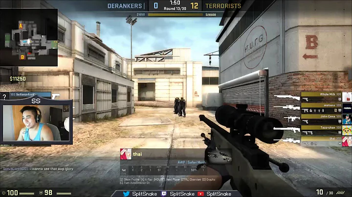 1 Shot 5 Kills - CS:Go Awp