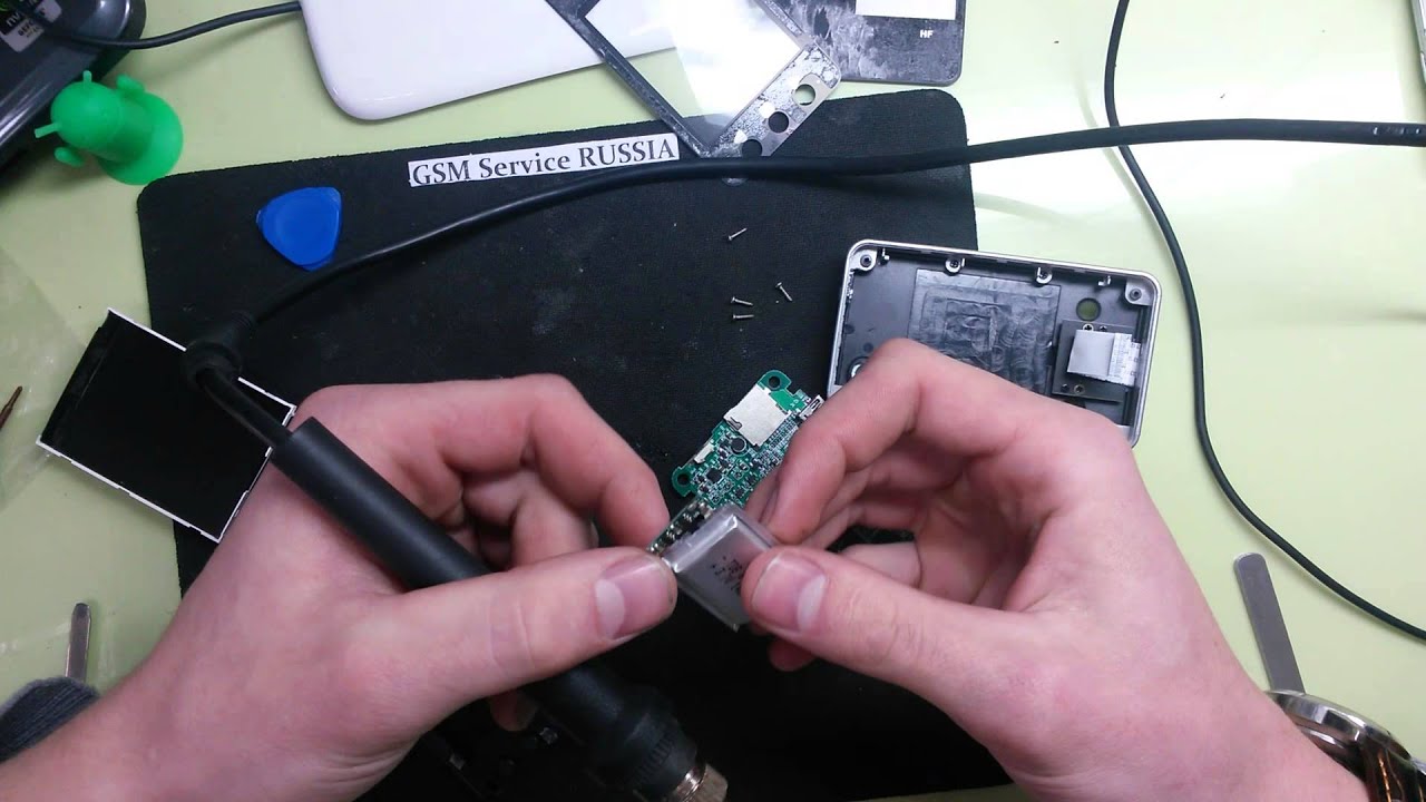 Замена батареи (АКБ) в авторегистраторе - YouTube