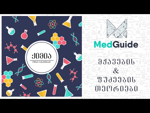 Medguide/მედგიდი - ქიმია: მჟავების და ფუძეების თეორიები