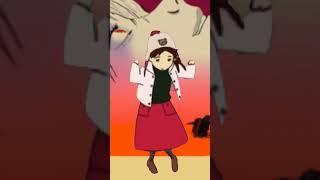 Lain dances without blinking while evangelion theme song playing #shorts