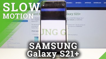 How to Record Slow Motion in SAMSUNG Galaxy S21+ - Camera Features