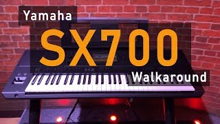 Yamaha PSR SX700 Keyboard Walkaround Guide screenshot 5