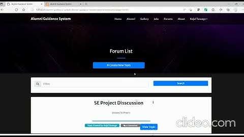 Alumni management system