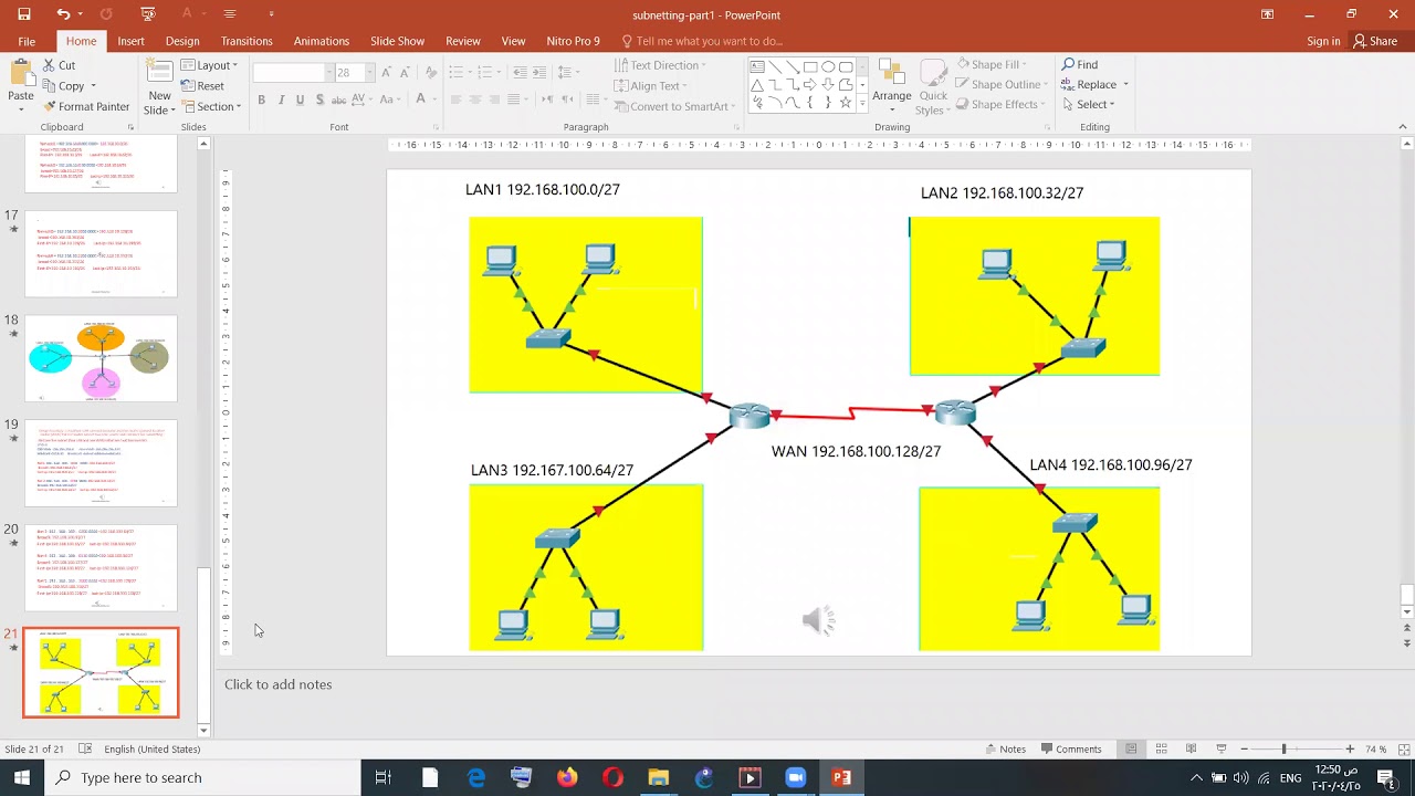 v lecture3 subnetting 3 - YouTube
