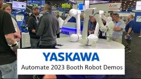 Yaskawa Motoman Automate booth rundown 2023