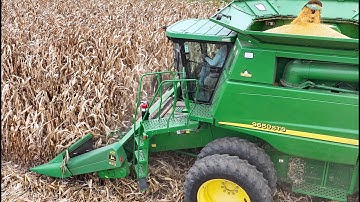 Long Video, Steve, Combining Corn, St. Joseph MN, October 18 2025.