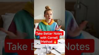 Cornell Notes: The Best Note-Taking System 📝 #trendingshorts