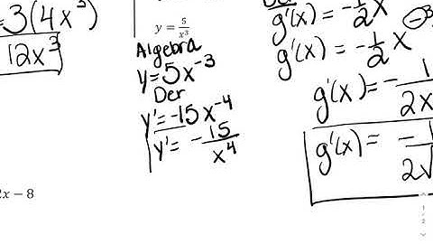 Basic Differentiation Properties