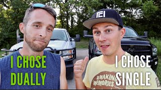 DRW vs SRW for Towing our RVs? Which is BETTER? Our Pros & Cons to Both Options | Fulltime RV Living