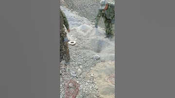 CO2 rock blasting system for mining in Rilong Mining #rockblasting #blasting #co2rockblasting