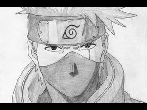 Como Desenhar o Kakashi (Muito Fácil) - Aprender a Desenhar