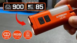 ACEBEAM UC3A Review: Tiny 900-Lumen EDC Flashlight 🔦 Is It Worth It
