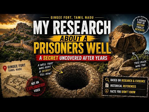 Forgotten Ancient Prisoners' Well at Gingee Fort!