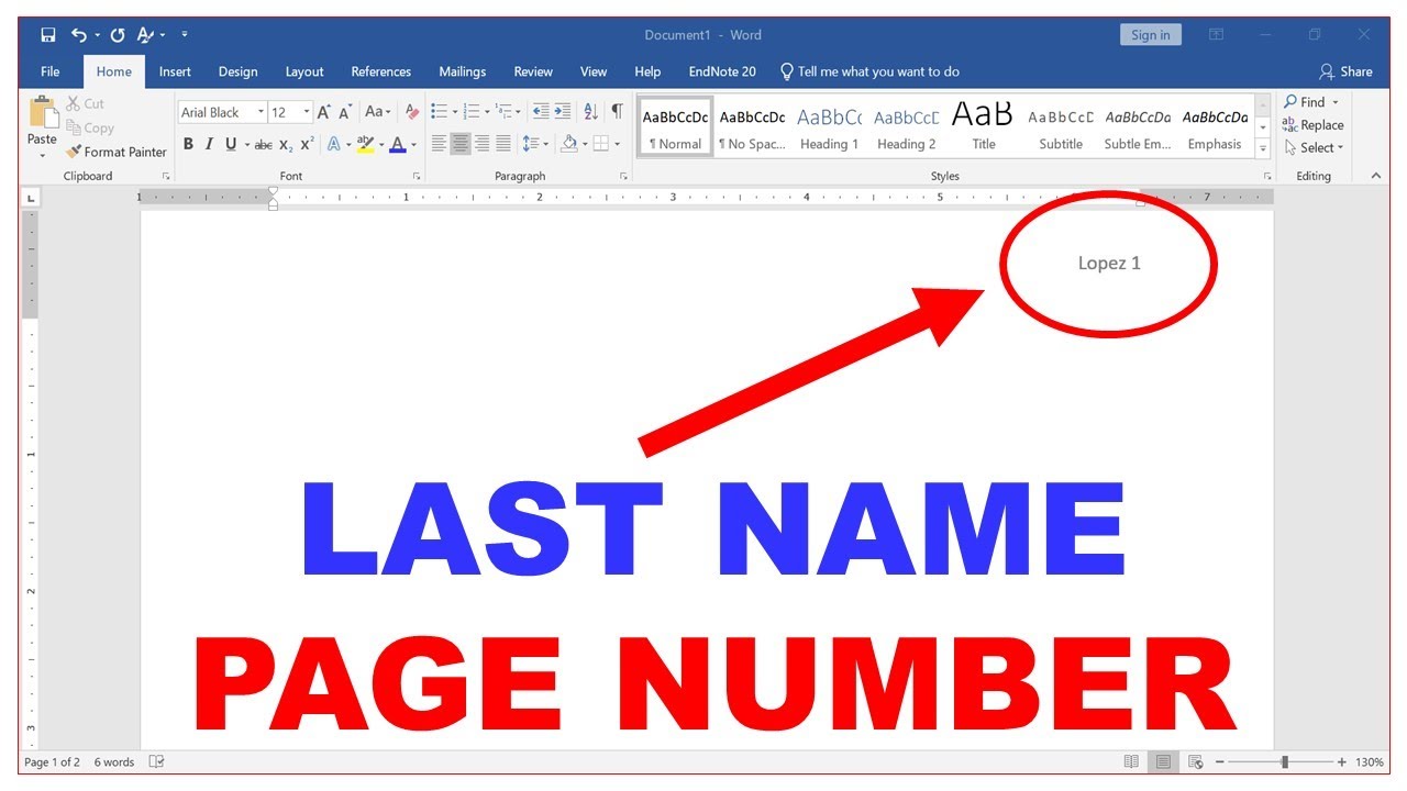 page numbers in essay mla format