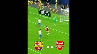 Arsenal Vs Barselona ⚽⚽ #football #barcelonafootball #arsenal