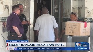 Residents vacate Gateway Hotel