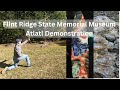 Flint Ridge State Memorial Museum, Atlatl Demonstratation