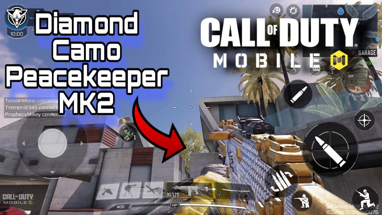 Diamond Camo Peacekeeper MK2 - Call Of Duty Mobile