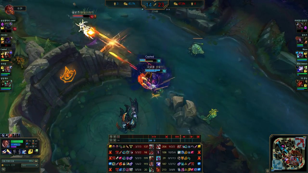 AFs MaRin -  Fiora vs Fizz -  SSG CuVee -  KR LOL Highlights