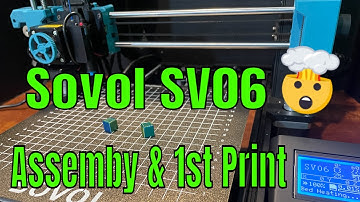 Sovol SV06 assembly & 1st print steps in under 15 minutes! 💯🤯