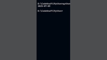 Code to know Today