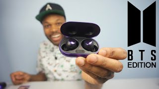 BTS Edition Samsung Galaxy Buds! (With BTS Trading Cards)