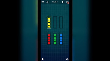 Ball Sort Puzzle Level 1 to 5 Solved