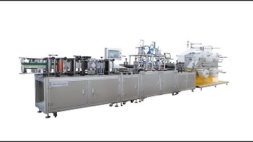 KN95 N95 FFP2 Face Mask Production Line,KN95 3D Fold Mask Making Machine,N95 Respirator Mask Machine