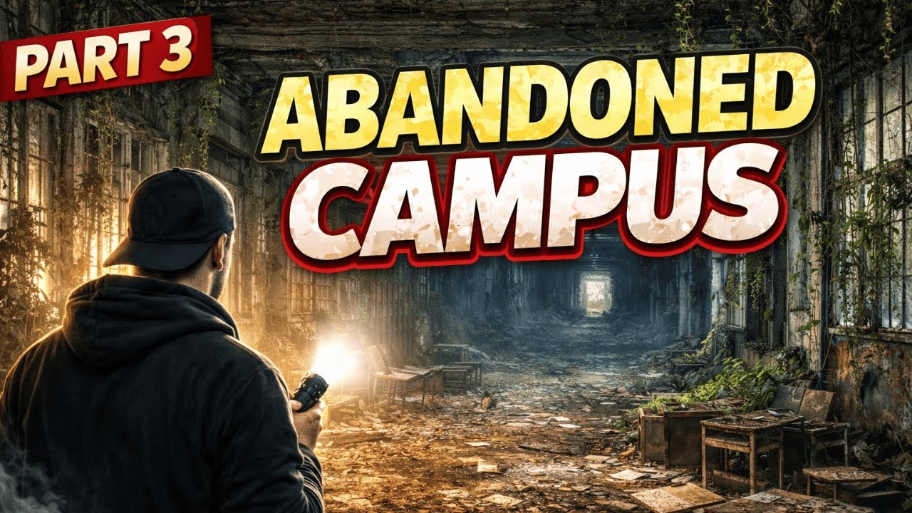 Exploring a Scary Abandoned Hospital Campus Alone | Part 3
