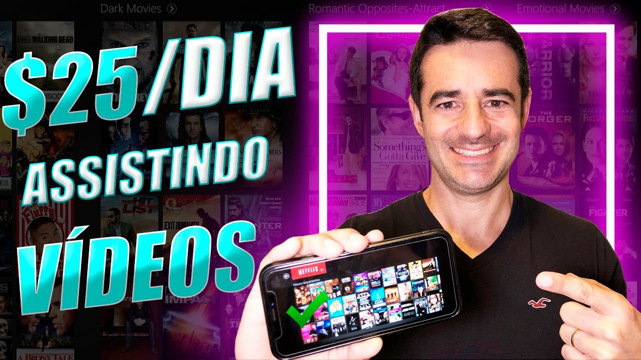 📺  Ganhe dinheiro ASSISTINDO VÍDEOS agora  NOVO APP QUE PAGA –  Como ganhar dinheiro vendo videos