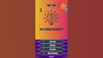 Who founded microsoft #techquiz #quiz #quiztime #trivia #shorts #shortvideo #shortsvideo #shortsfeed