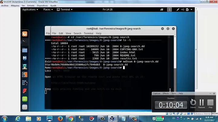 Autopsy The Sleuth Kit