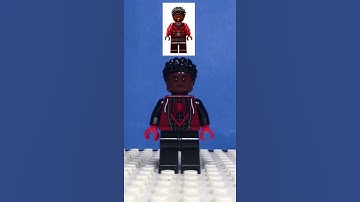 Thumbnail of How to build Miles Morales from Across the spider verse #lego #stopmotion #spiderman #spiderverse