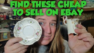 Sell China like teacups plates make high profit on ebay #sellchina