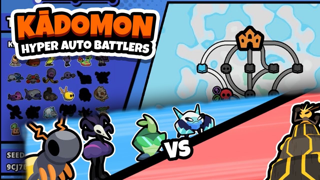 Building My Ultimate Monster Team!【 Kādomon: Hyper Auto Battlers 】#1