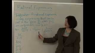 Celebrity Introduction to Rational Expressions Profile