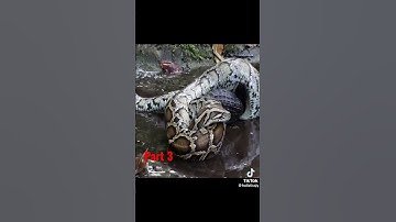 Python attack crocodile  #shorts #python #crocodile #ytshorts #youtubeshorts #wildlife #reels