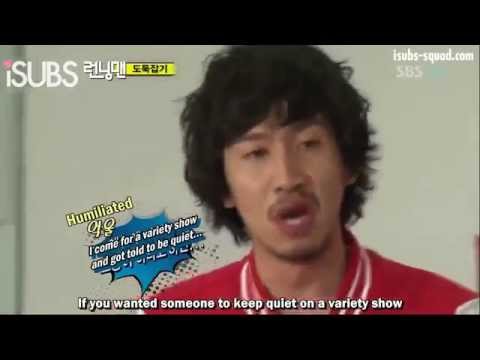 Kwang Soo scolds Ji Hyo (Running Man)