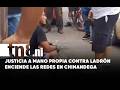 Castigo a puño limpio contra un presunto ladrón en Chinandega (VIDEO)