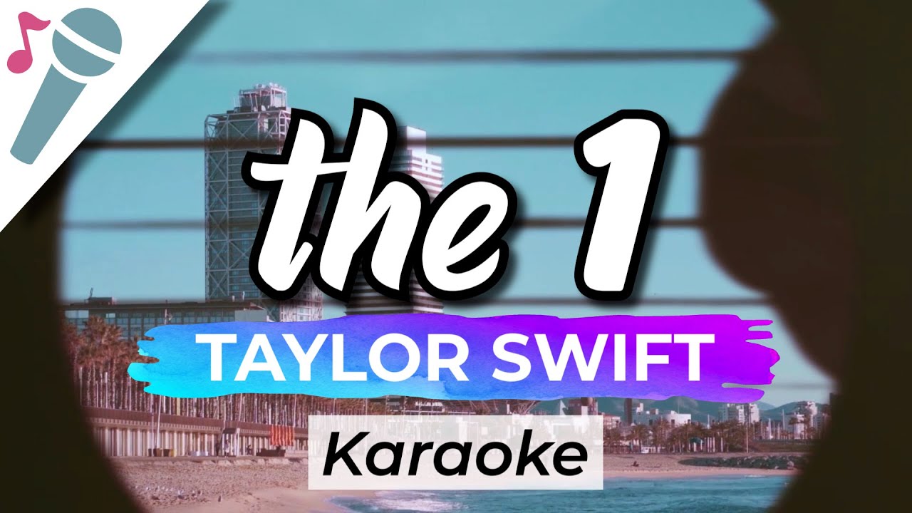 Taylor Swift – the 1 - Karaoke Instrumental (Acoustic)