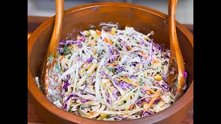 sweet corn coleslaw salad 🌽 🥗