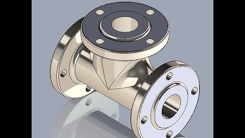 T Type #strainer #solidworks Tutorial for beginners Exercise