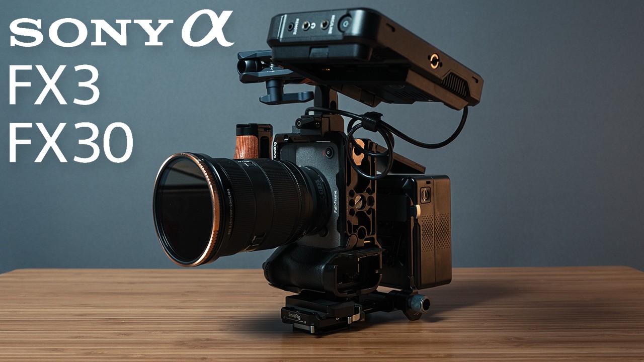 SONY - Sony FX3 Sigma 20mm f1.4 マイク　モニター リグ　セット SONY - Sony FX3 Sigma 20mm f1.4 マイク モニター リグ セット