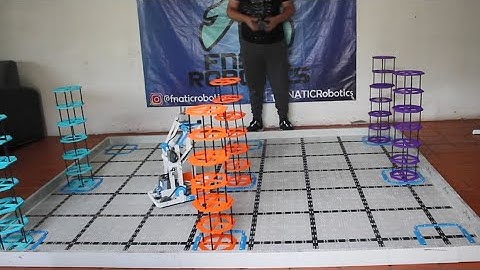 VEX IQ Rise Above FNATIC 126C - 6 Stack Route 306 LRT