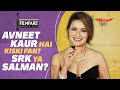 Avneet kaur plays this or that at 69th hyundai filmfare awards 2024  gaurav