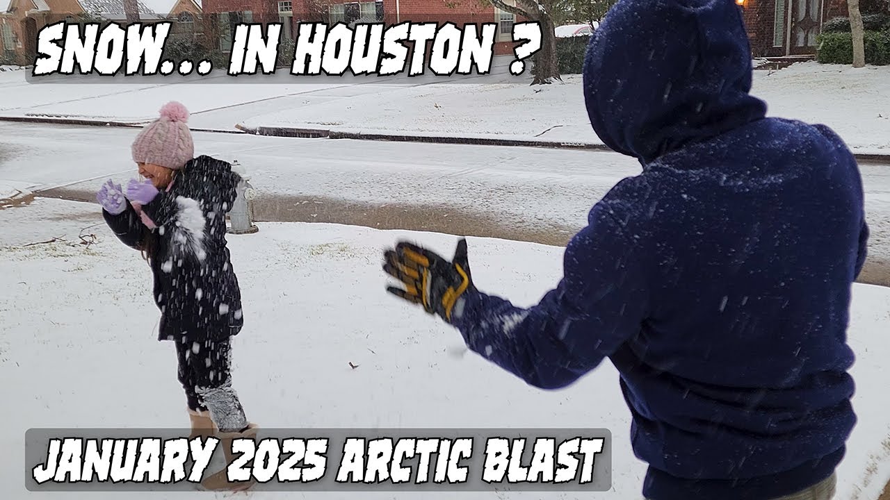 VLOG: Preparing for the Arctic Blast in Houston! - YouTube