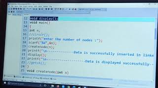 Singly linked list or (Self Referential  Structure) in C  L-10